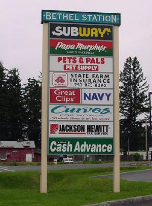 Retail Signs Seattle WA