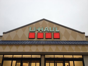 uhaul_s Store Front Signs Seattle WA